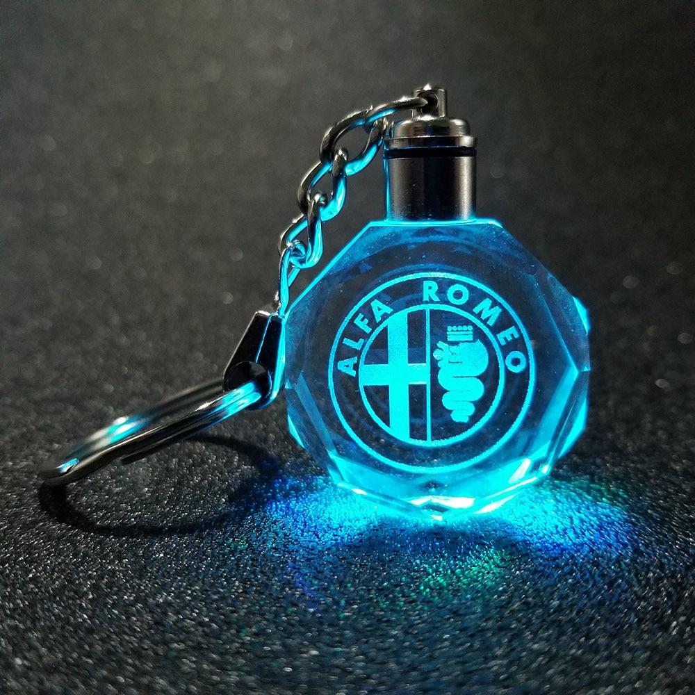 LucasGift Sided Custom Logo Laser Keychains - Keychains in Bulk Blue / Pack of 25-Double Sided
